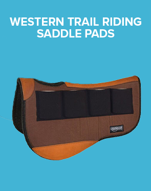 Western Trail Riding Saddle Pads